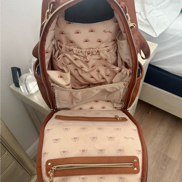 Itzy Ritzy Tan Backpack - Picture 4 of 7